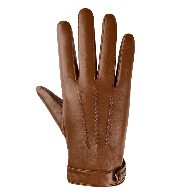 Men's Top Layer Sheepskin Genu - Leather Driving Glove ulasan dan harga