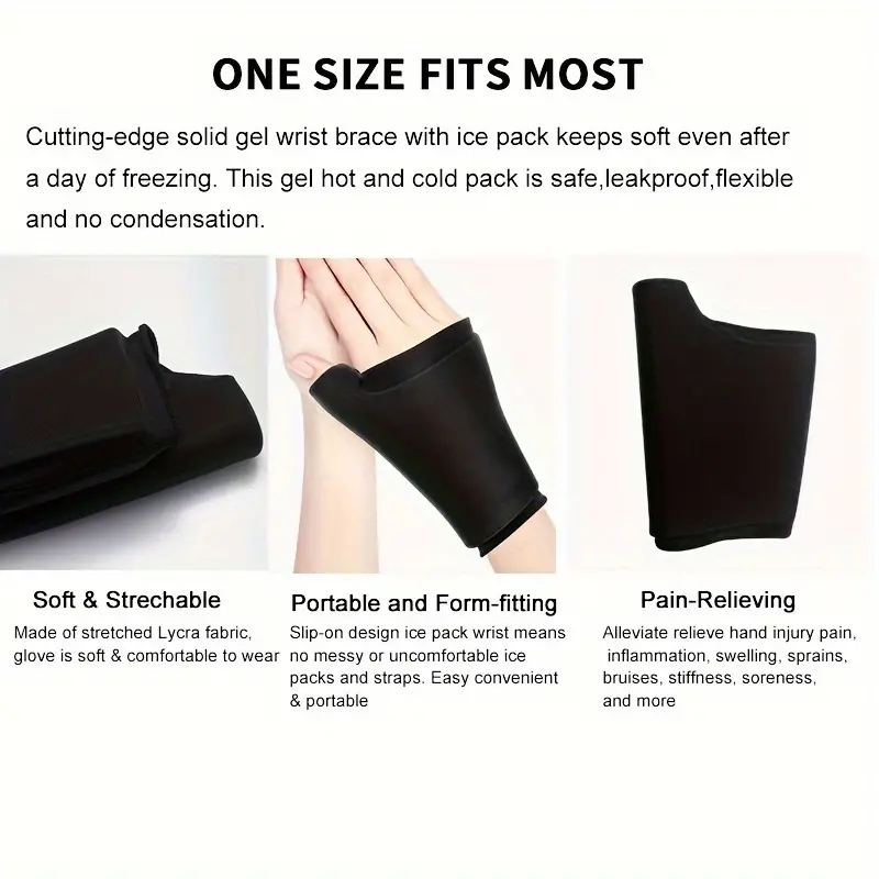 1PC Ice Glove, Finger Thumb Ic - Latex Disposable Glove ulasan dan harga