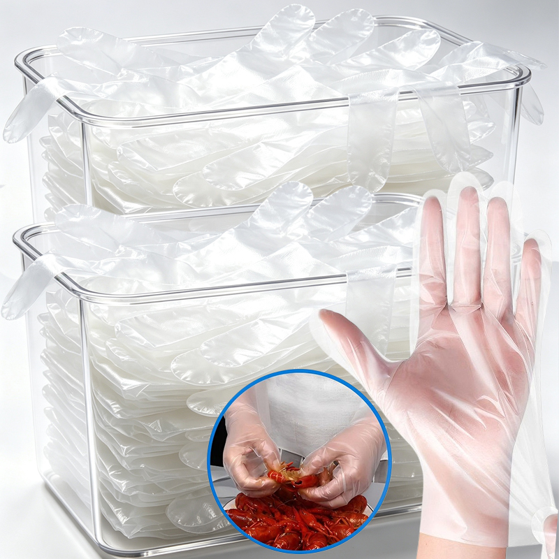 Clear Disposable Gloves Transp - Latex Disposable Glove ulasan dan harga