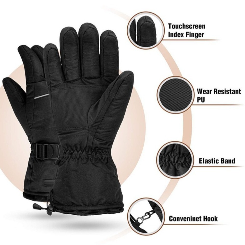 Waterproof Heated Gloves Windp - Ski Glove Waterproof ulasan dan harga