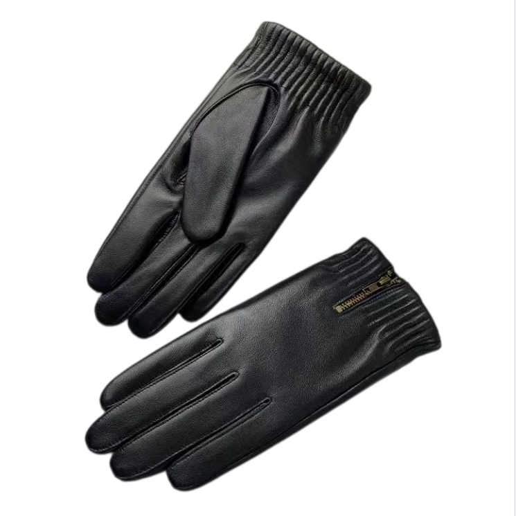 Winter Thicken Warm Retro Glov - Leather Driving Glove ulasan dan harga