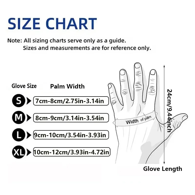 10/20/50/100PCS White Nitrile  - Latex Disposable Glove ulasan dan harga
